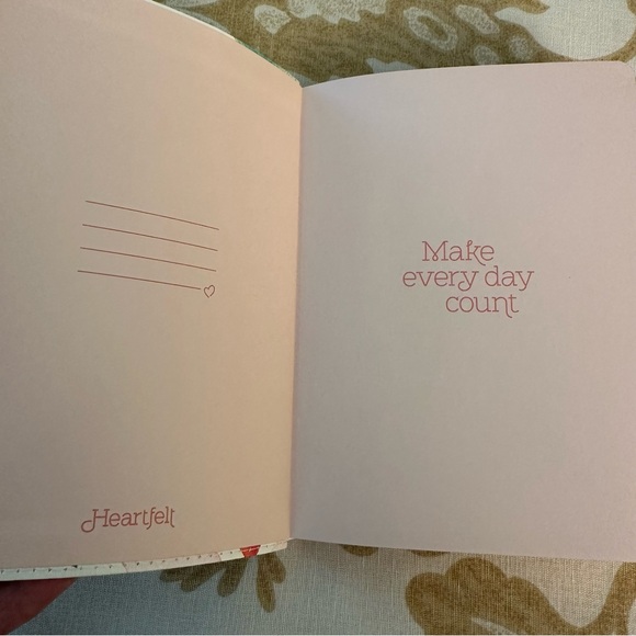 NWOT Heartfelt ‘Make Everyday Count’ Journal - Picture 4 of 7